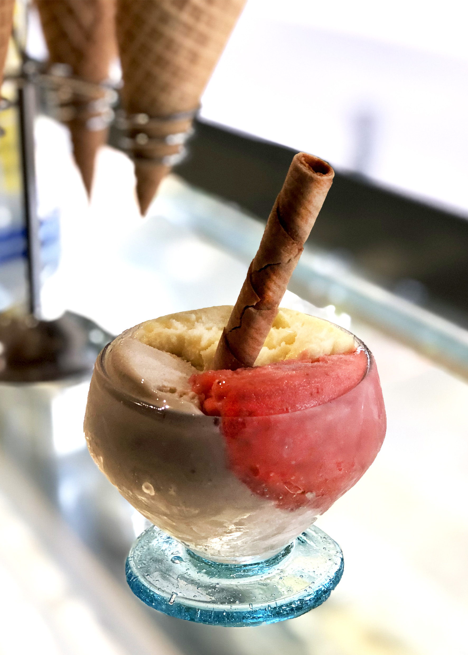glace Milani made in Ile Rousse corse