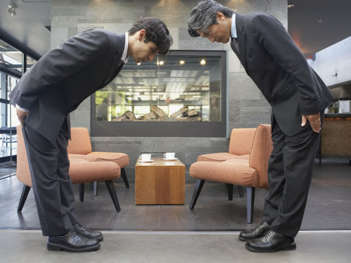 Salutation a la japonaise