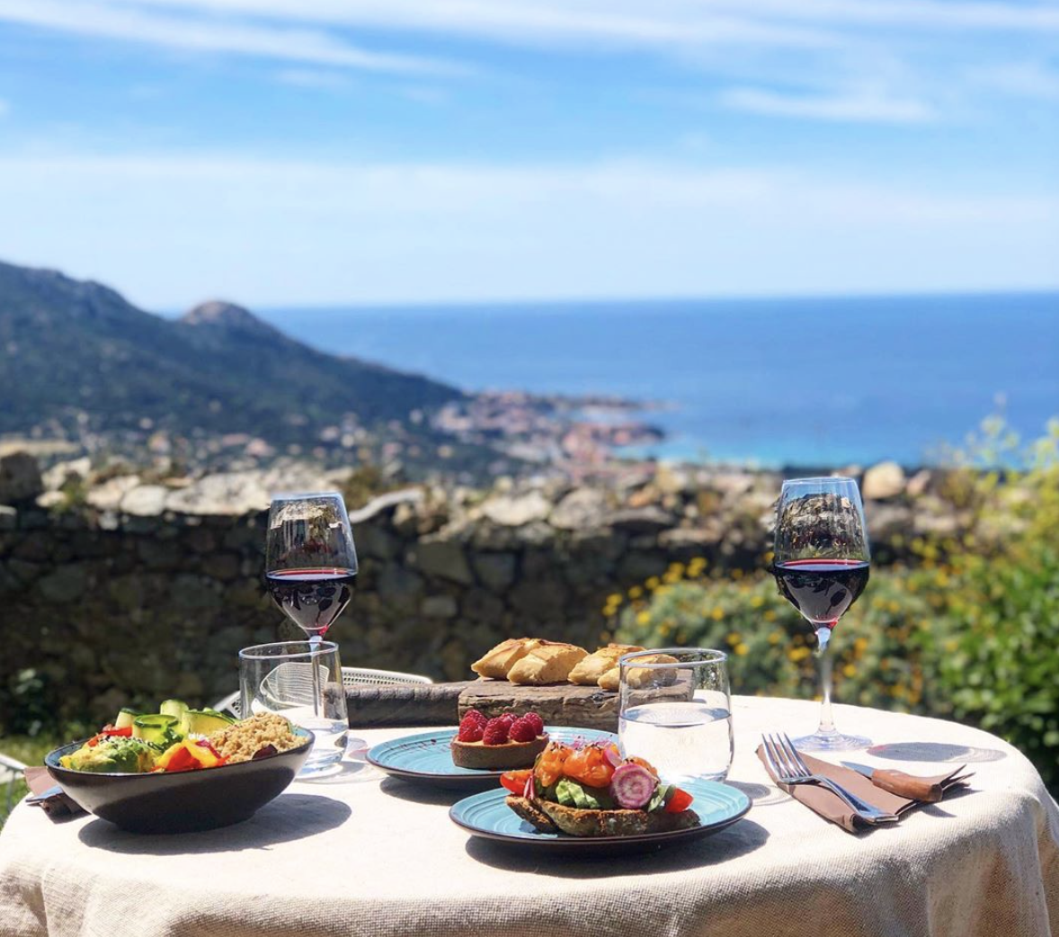 Restaurant U Palazzu a Pigna endroit incontournable en Balagne Haute Corse Corsica