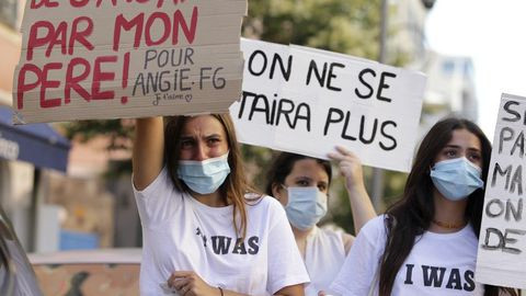 manifestation a Ajaccio contre les violences sexuelles