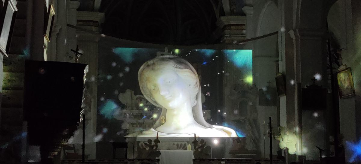 L'église de Curbara s'est illuminée pour les 20ans de son musée