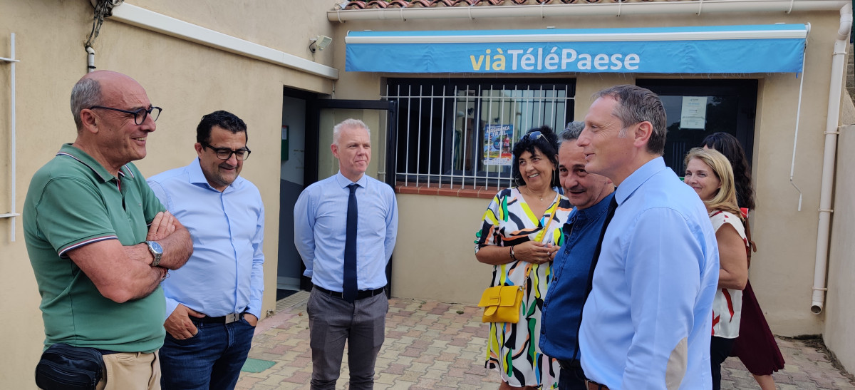 Michel Prosic a rencontré l'équipe de Télé Paese dans ses locaux