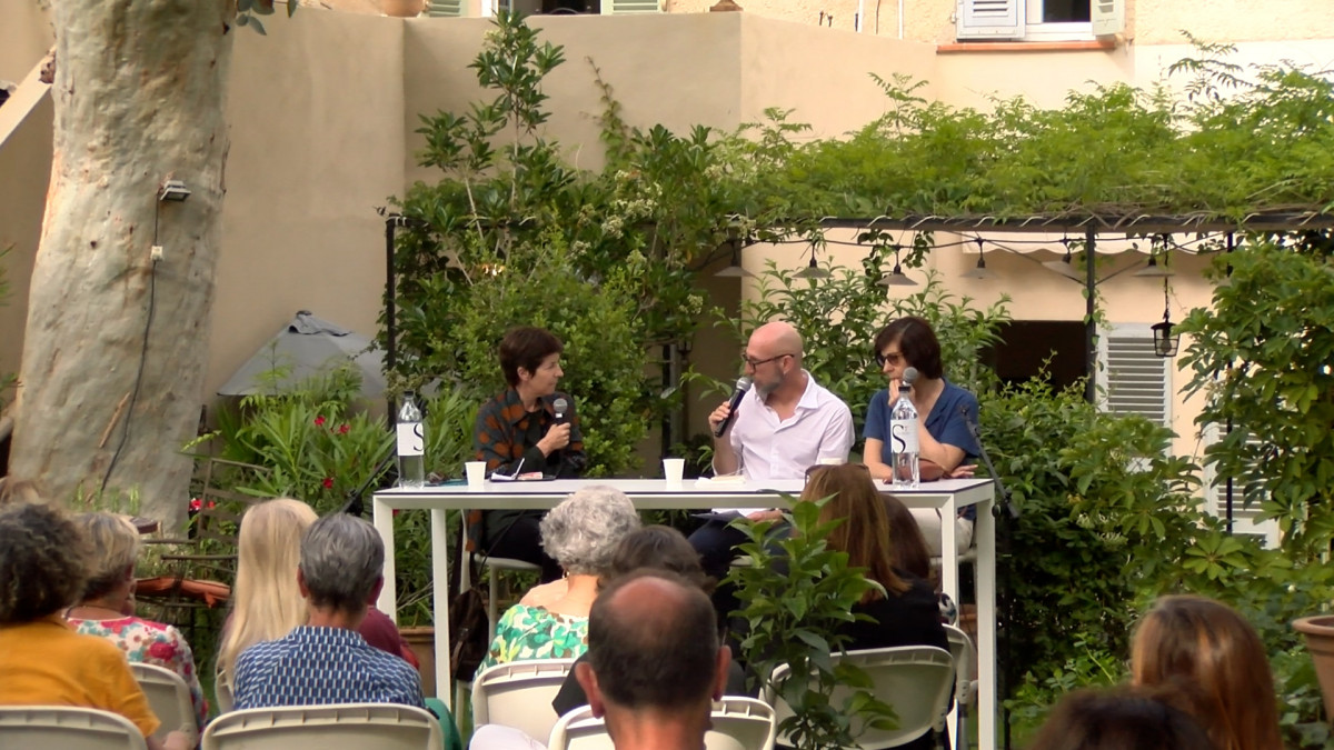 Pour CineLibri, le public a pu échanger avec la réalisatrice Catherine Corsini et l’écrivaine Christine Angot.
