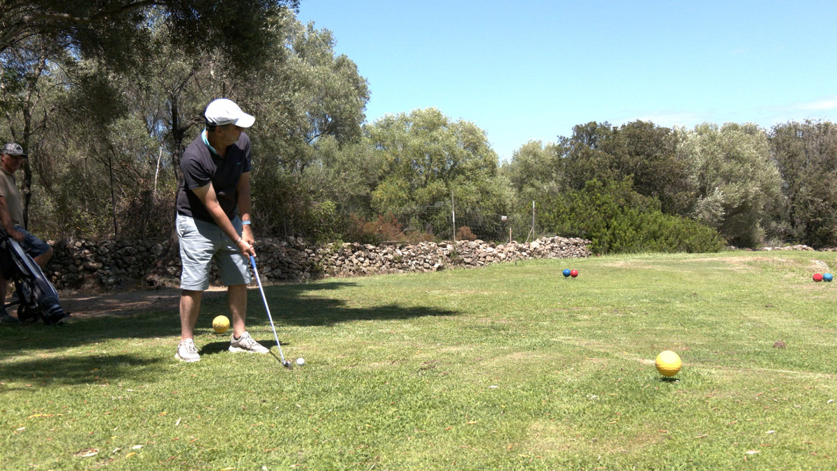 Les golfeurs se sont affrontés toute la journée sur le green du Reginu