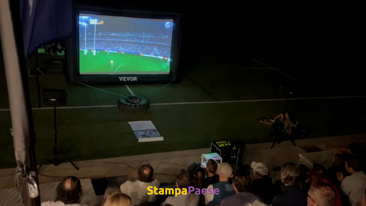 La fan-zone de Lumiu accueille les supporters de tous les pays