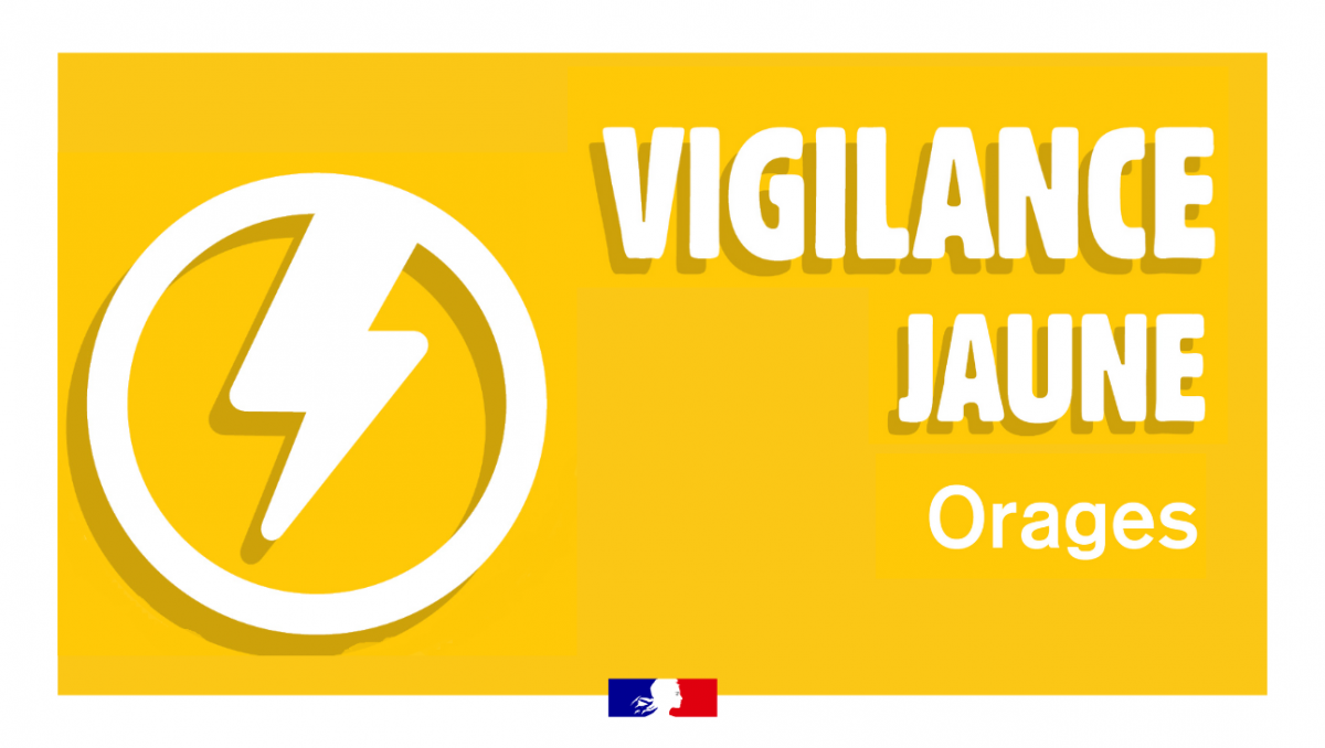 vigilance jaune orages