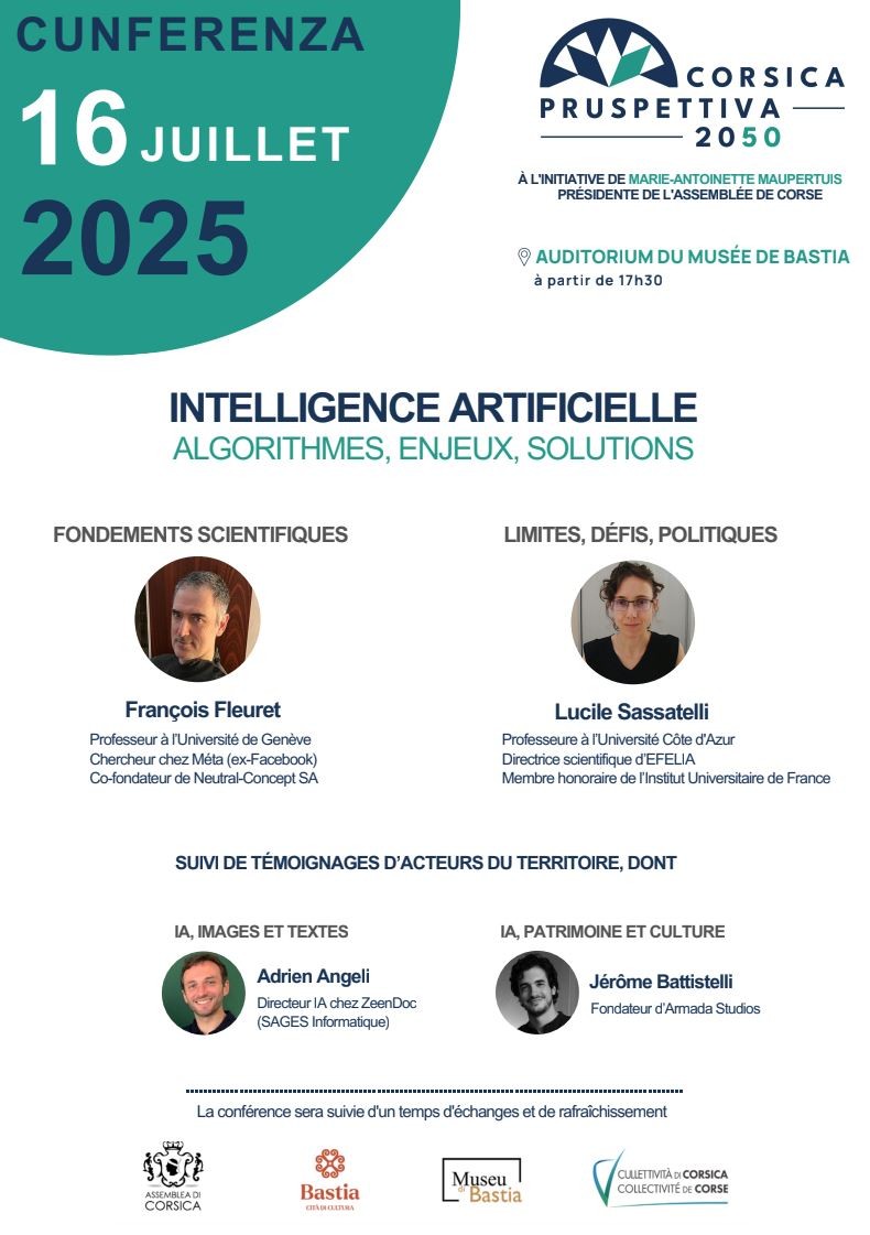 intelligence artificielle conférence