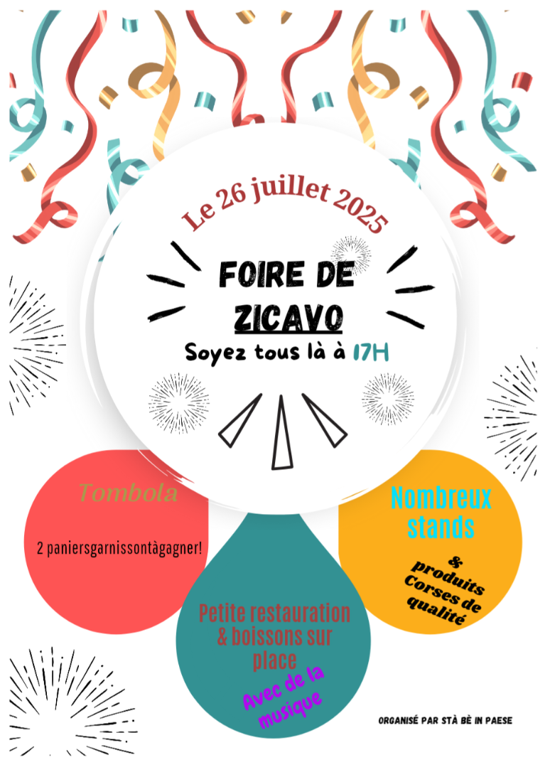 foire de zicavo