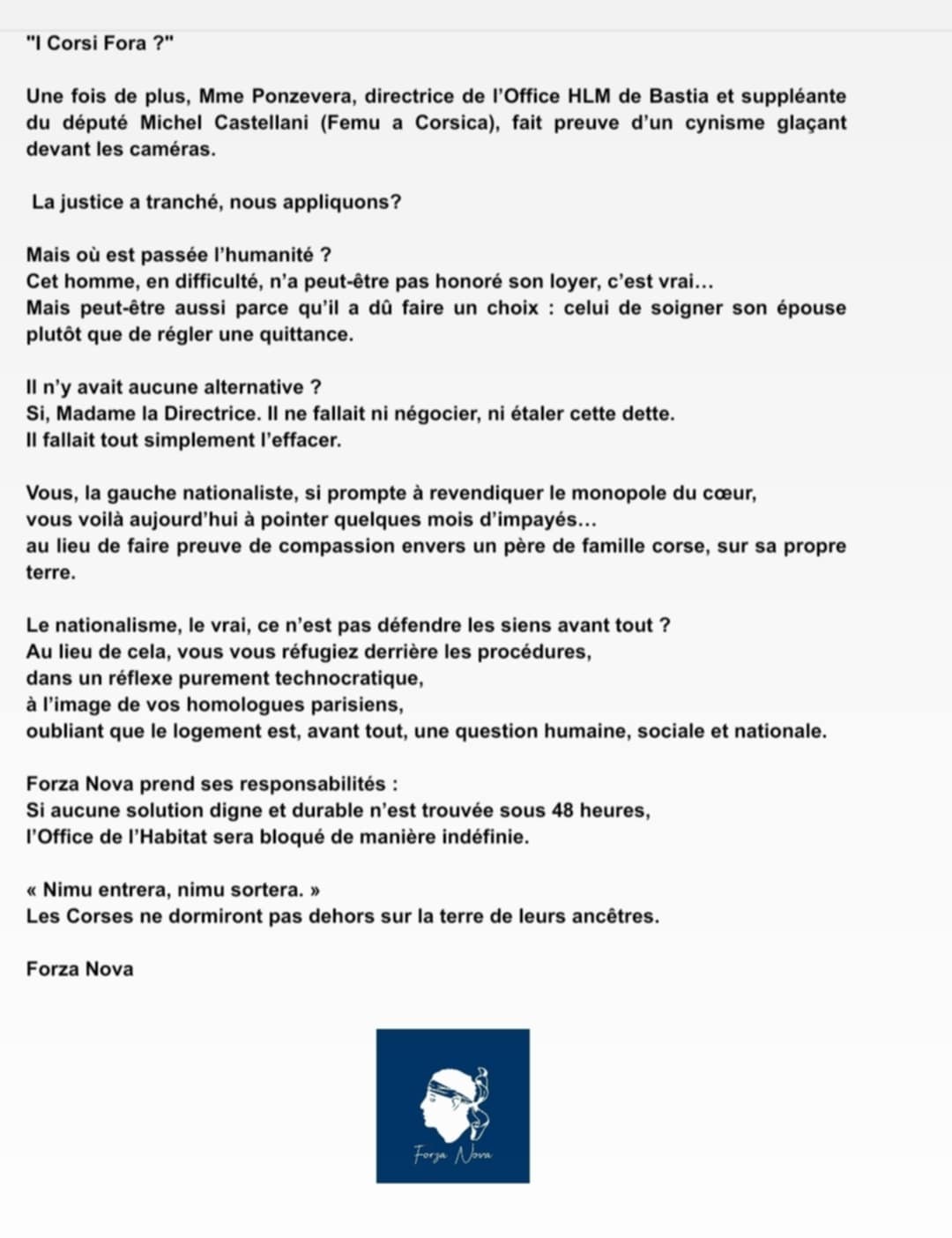 communiqué