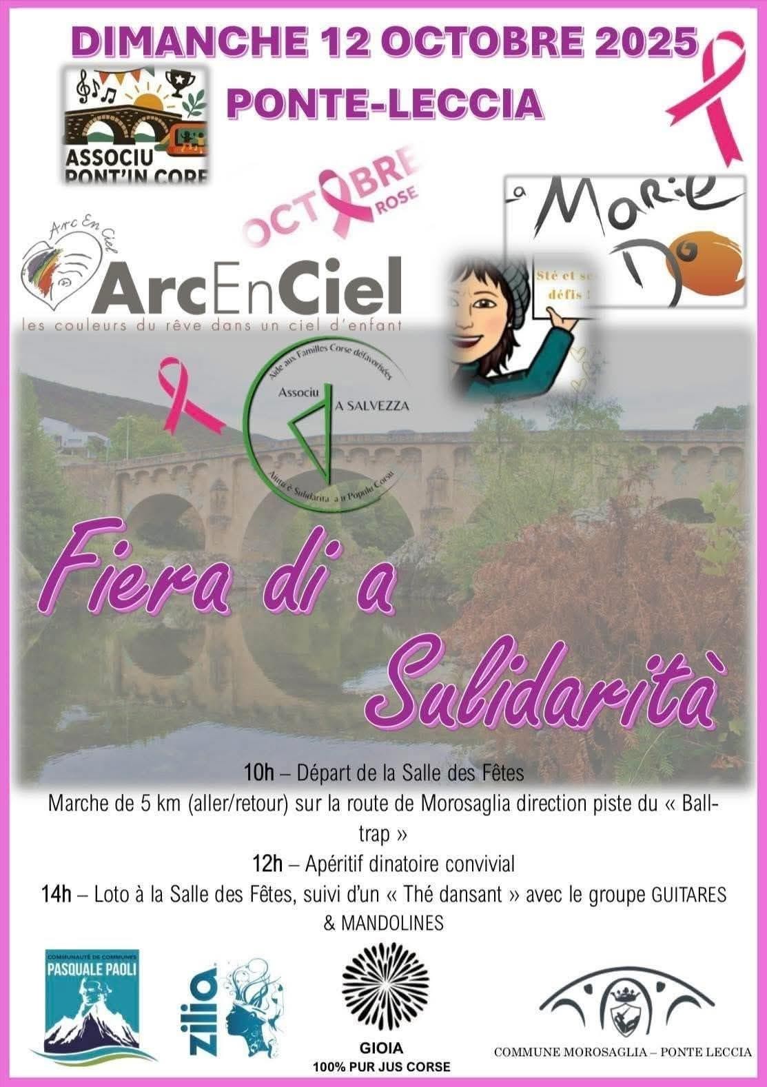 octobre rose ponte leccia