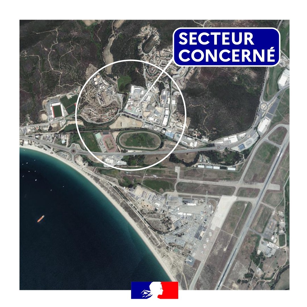 Fermeture route Aiacciu