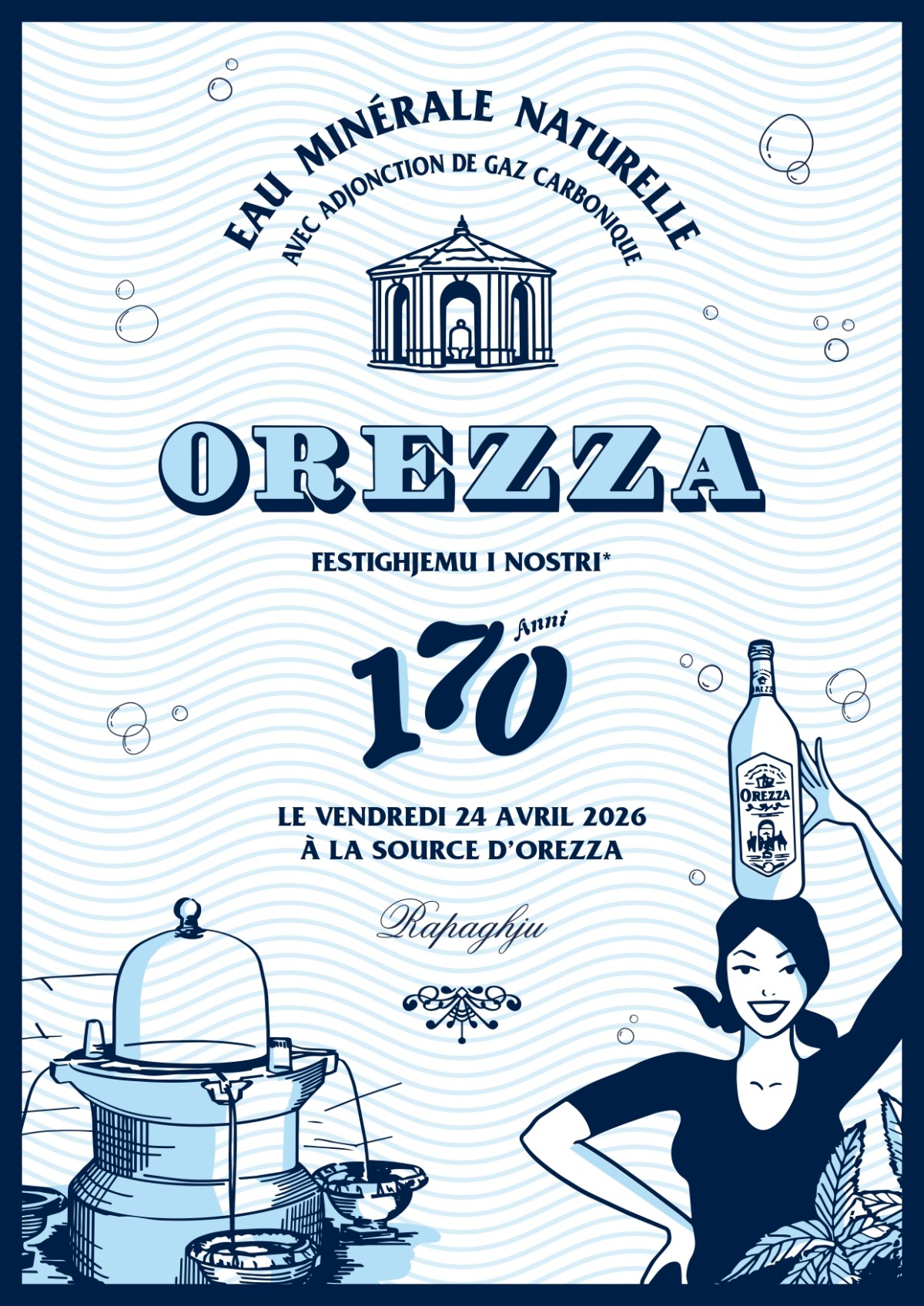 170 ans Orezza