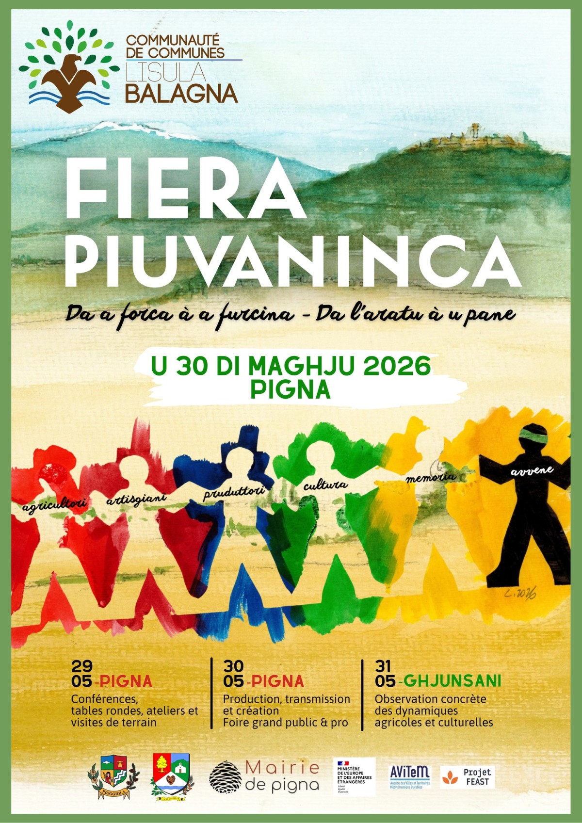 Fiera Piuvaninca : La Balagne célèbre ses savoir-faire et ses territoires vivants