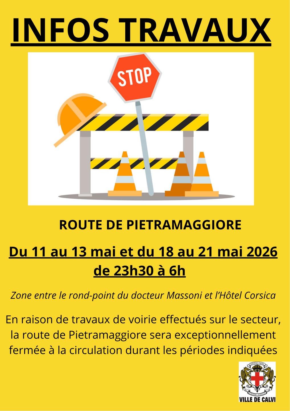 Travaux Calvi