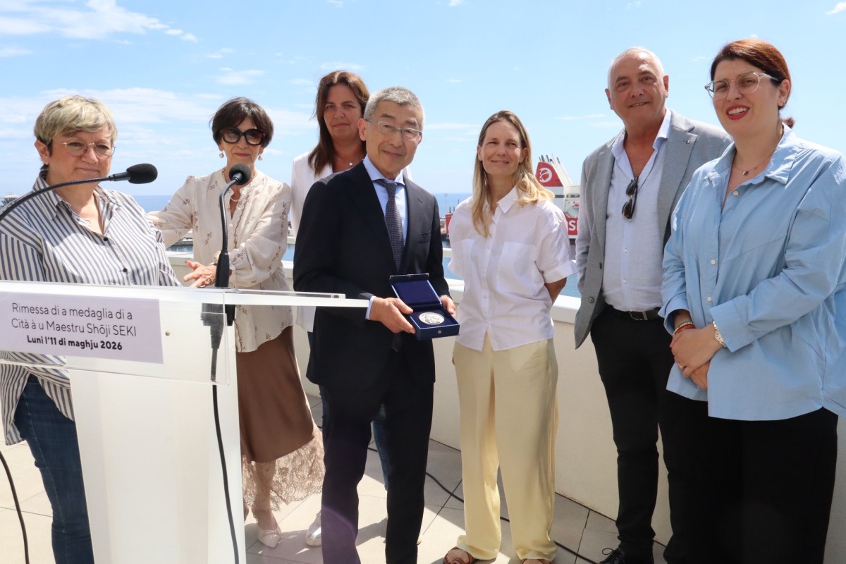 Un grand maître de l'Aïkido à Bastia : Shōji Seki honoré par la Ville