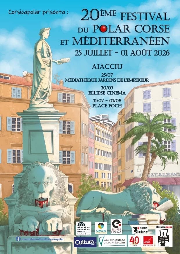 Ajaccio : le Festival du Polar Corse et Méditerranéen célèbre sa 20ème édition !