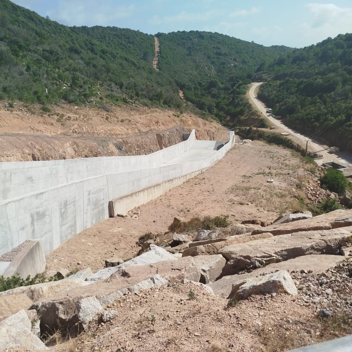 Enjeu climatique et ressource en eau : Vaste opération de modernisation pour le barrage de Figari