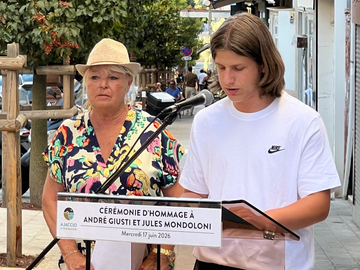 Aiacciu : hommage aux Résistants André Giusti et Jules Mondoloni, à l'heure de commémorer l'Appel du 18 Juin