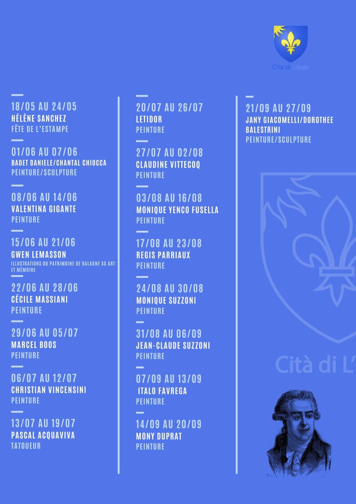 Une saison estivale sous le signe de l'art à la Cità di L'Isula
