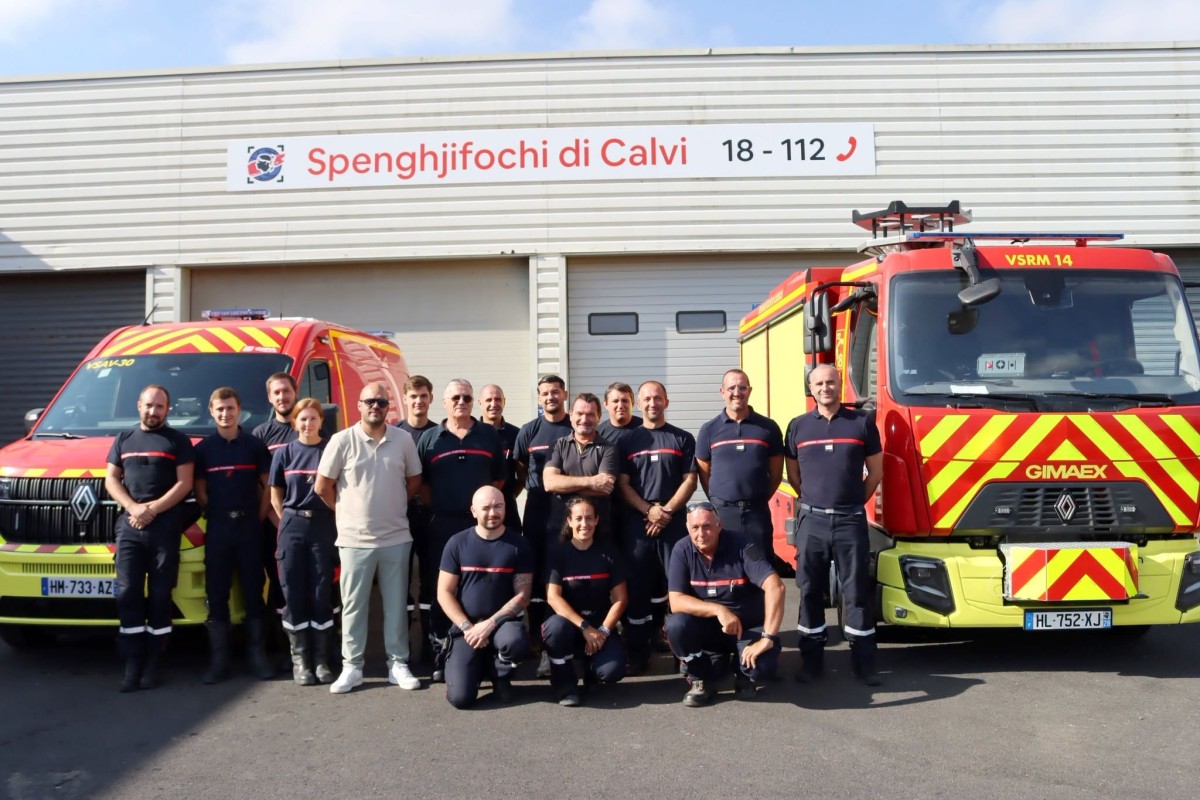 Le centre de secours de Calvi se dote de deux nouveaux véhicules
