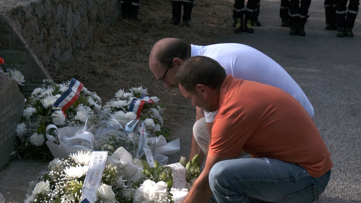 Nesce : l'émotion toujours intacte, 32 ans après le sacrifice du pompier Serge Martinelli
