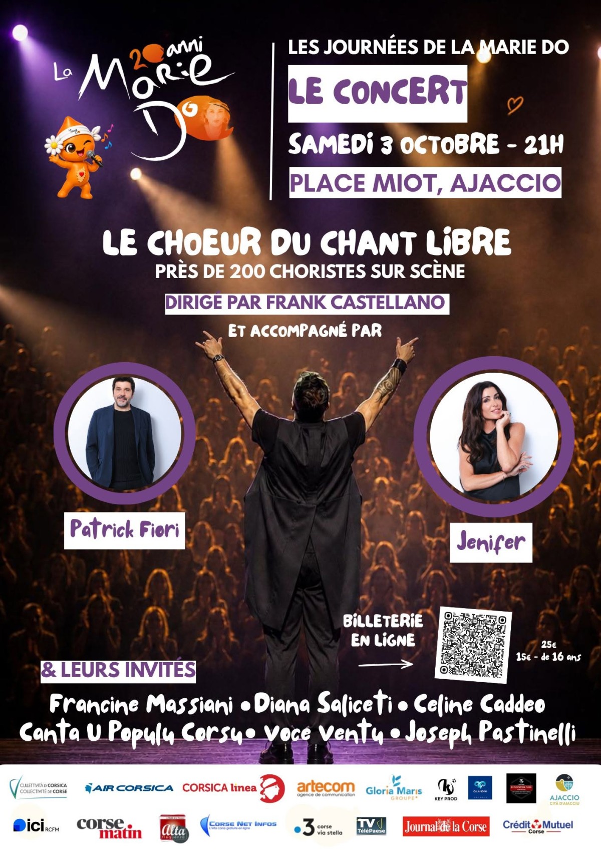 20 ans de lutte contre le cancer : La Marie-Do organise son concert sur la place Miot