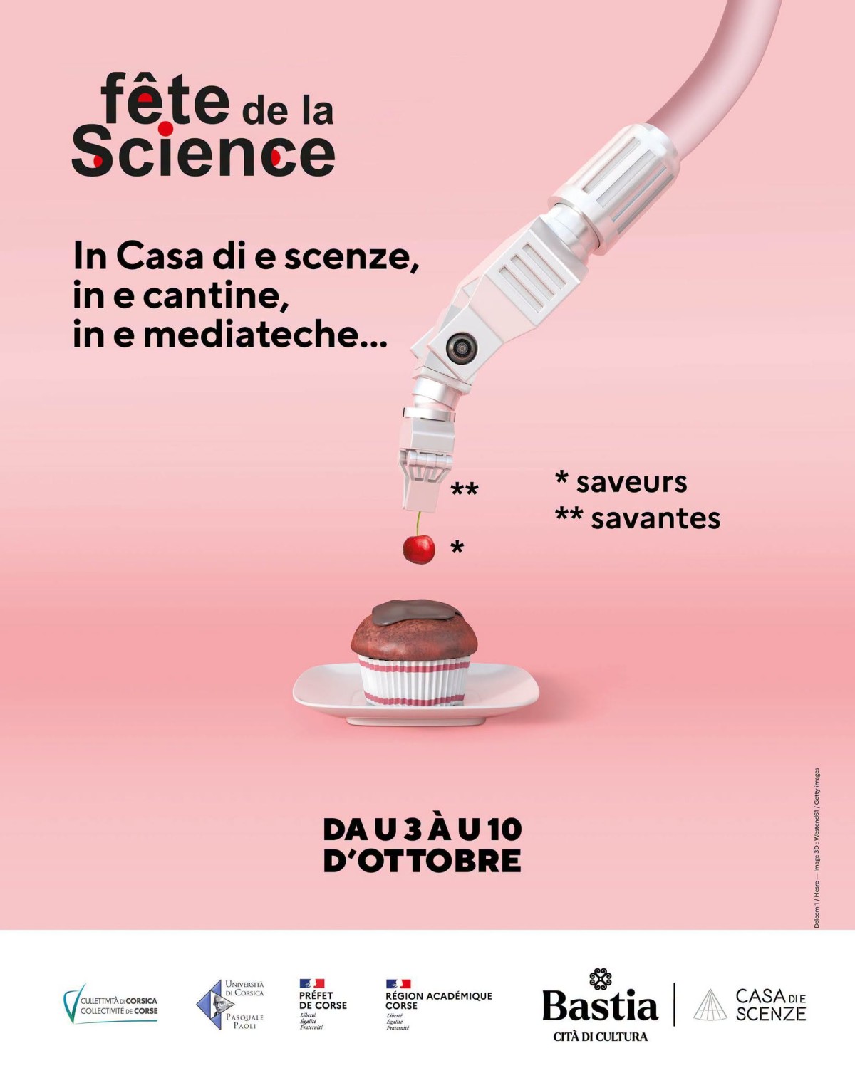 Du 3 au 10 octobre : la Fête de la Science célèbre les « Saveurs savantes » à Bastia