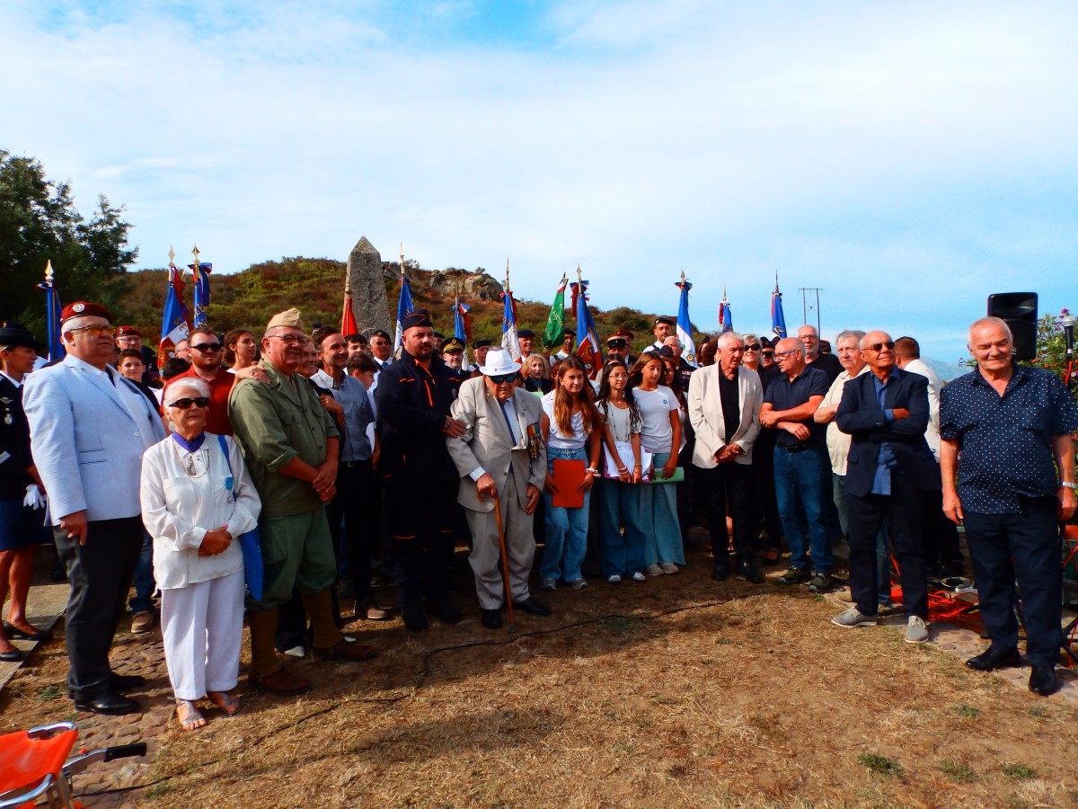83 ème anniversaire de la libération de la corse trois cérémonies mémoires de la bataille des cols