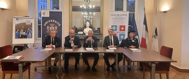 photo Dialogue franco-allemand signature mairie de corte