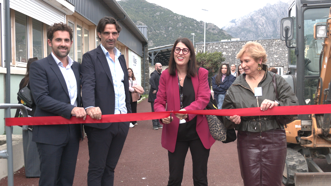 photo inauguration CFA Afpa Corsica BTP