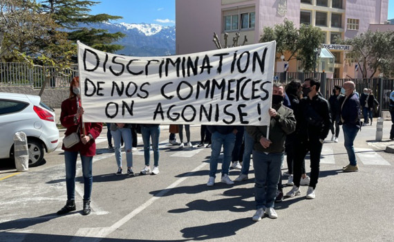 manif commerçants