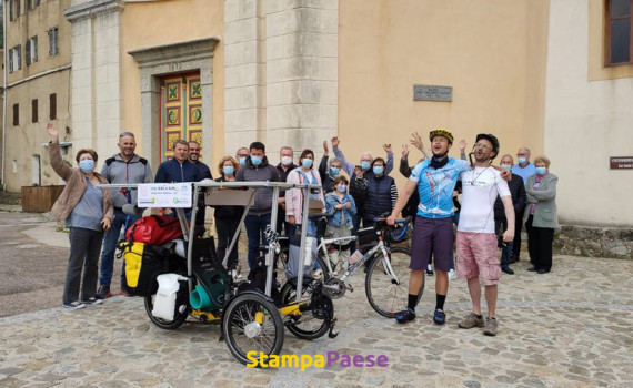 Tour de corse en vélo solaire