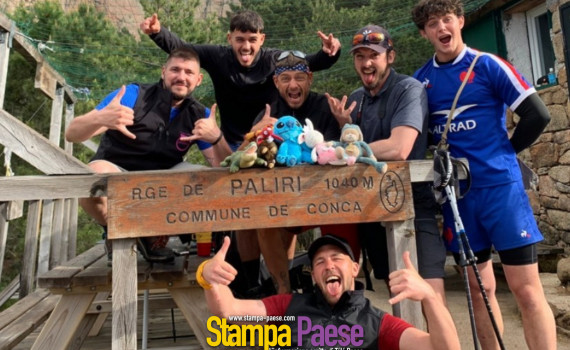 le GR20 pour 5 guerriers