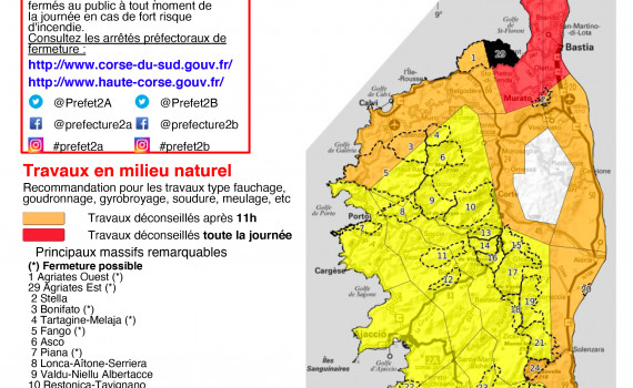 carte incendie