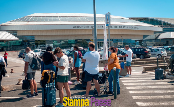 évacuation aeroport bastia