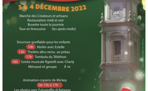 marché de noel calenzana