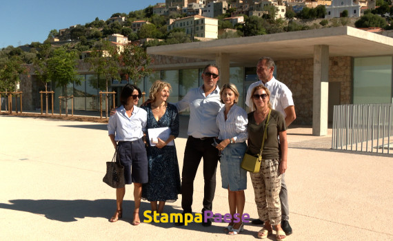 Marie-Antoinette Maupertuis étant en Balagne pour la rentrée