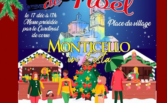 Affiche Noël Monticello