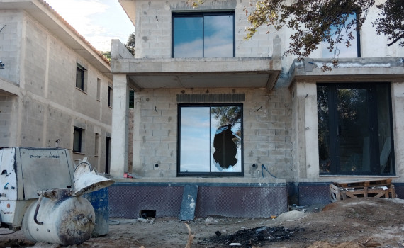 Vitres immeuble Munticellu