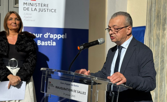 Bastia : Trois nouvelles salles inaugurées au Palais de Justice