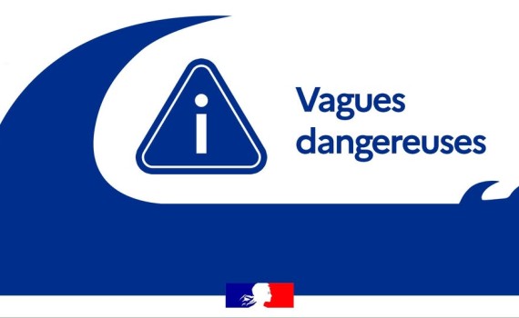 Vigilance météo : mer dangereuse et fortes vagues sur la côte orientale ce mardi