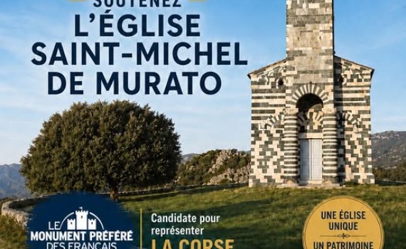 L'Église Saint-Michel de Muratu en lice pour « Le Monument préféré des Français 2026 »
