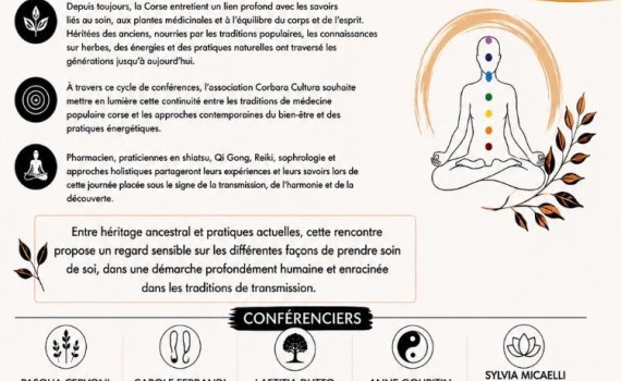 Corbara : Une journée de découverte autour des médecines alternatives et du bien-être ancestral