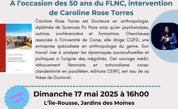 Féminisme et nationalisme corse au cœur des "Conférences de l'Isula"