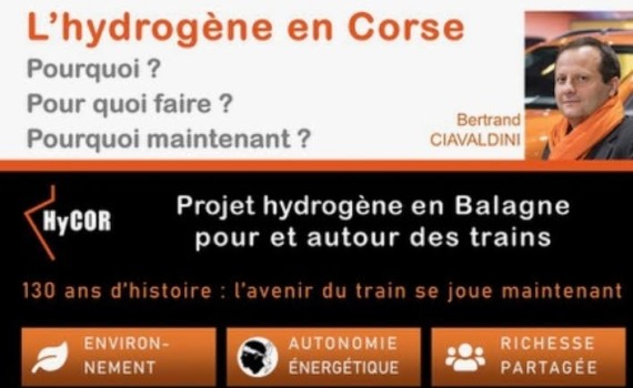 Transition énergétique et transports : l’avenir du train corse à l’heure de l’hydrogène en débat demain à Monticello