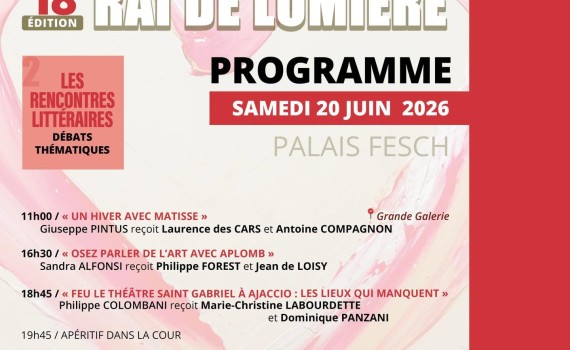le festival Racines de ciel dévoile son programme au Palais Fesch