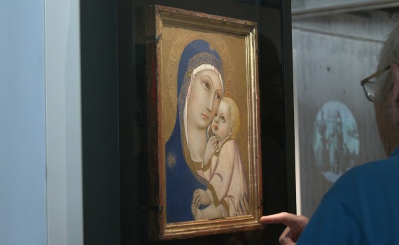 vierge à la cerise