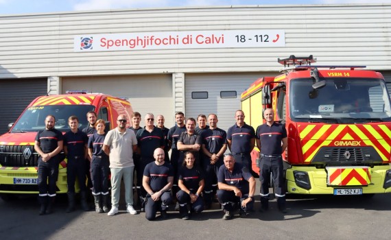 Le centre de secours de Calvi se dote de deux nouveaux véhicules