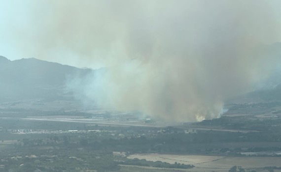 feu de Calvi-Calenzana - Images SIS 2B