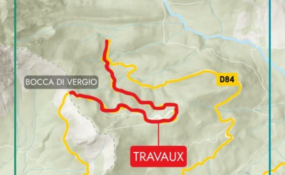 Circulation : la RD 84 fermée entre Bocca di Vergio et Albertacce en matinée jusqu'au 20 octobre